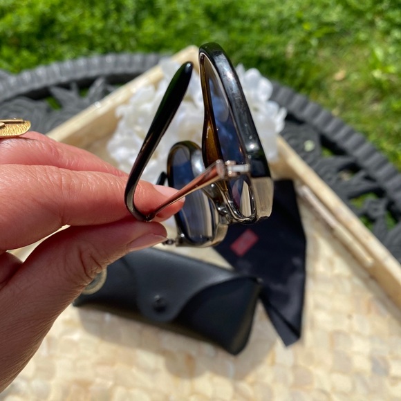 Ray Ban Erika Classic Brown Gradient Men's Eyeglasses - RB4171 Preowned - Picture 5 of 13